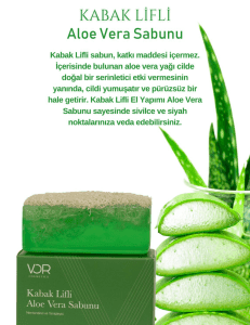 Aloe Vera Kabak Lifli Sabun Ne İşe Yarar?